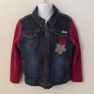Levi Strauss denim jacket. Size 5T.